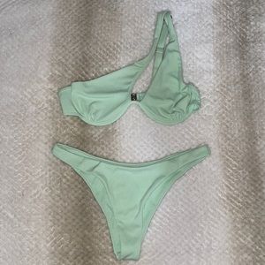 Mint Green Bikini Set